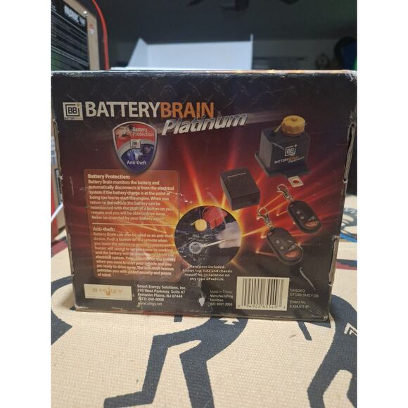 Battery Brain Platinum Remote Battery Disconnect Anti Theft System- Complete - Picture 2 of 5